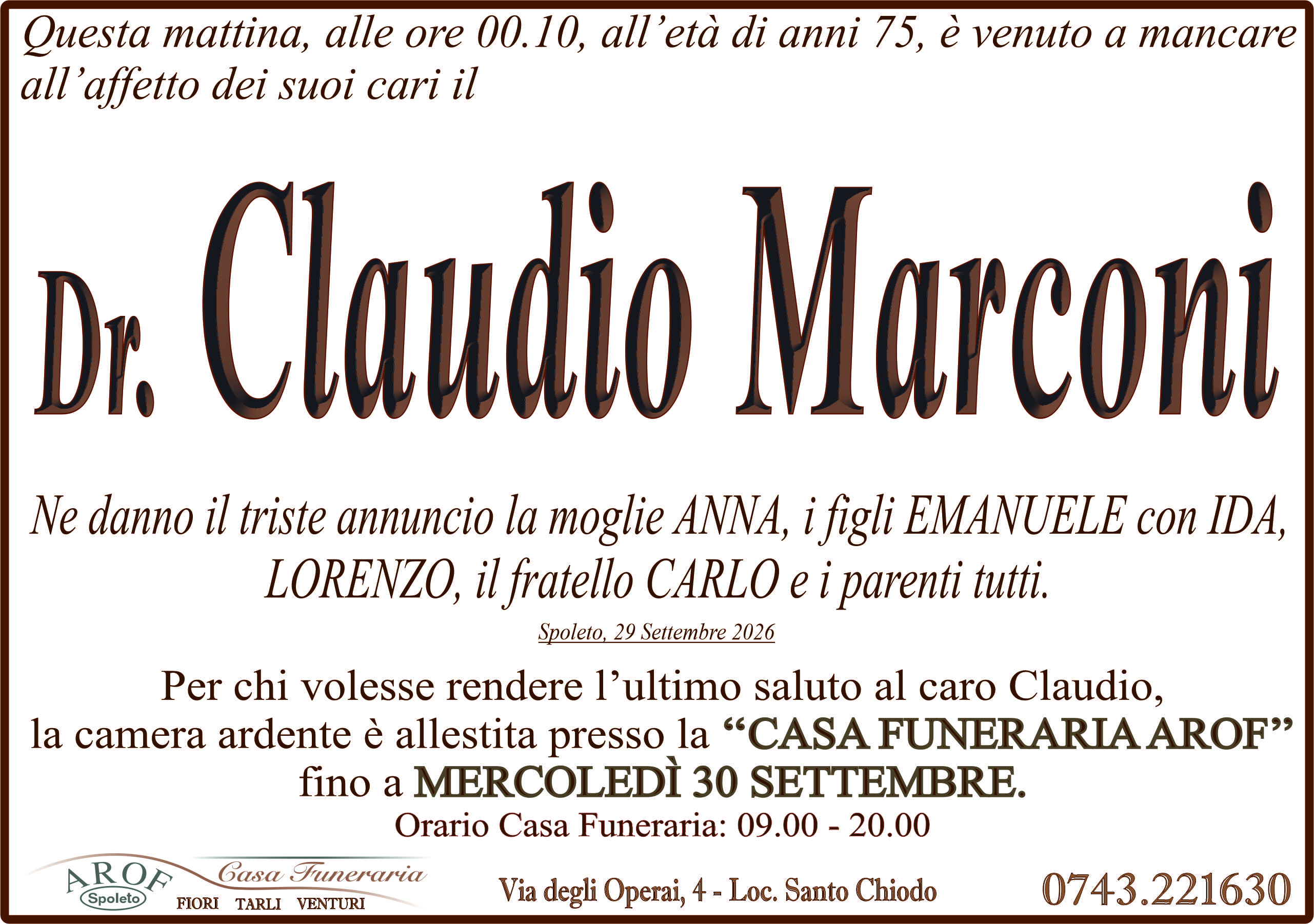 Immagine annuncio